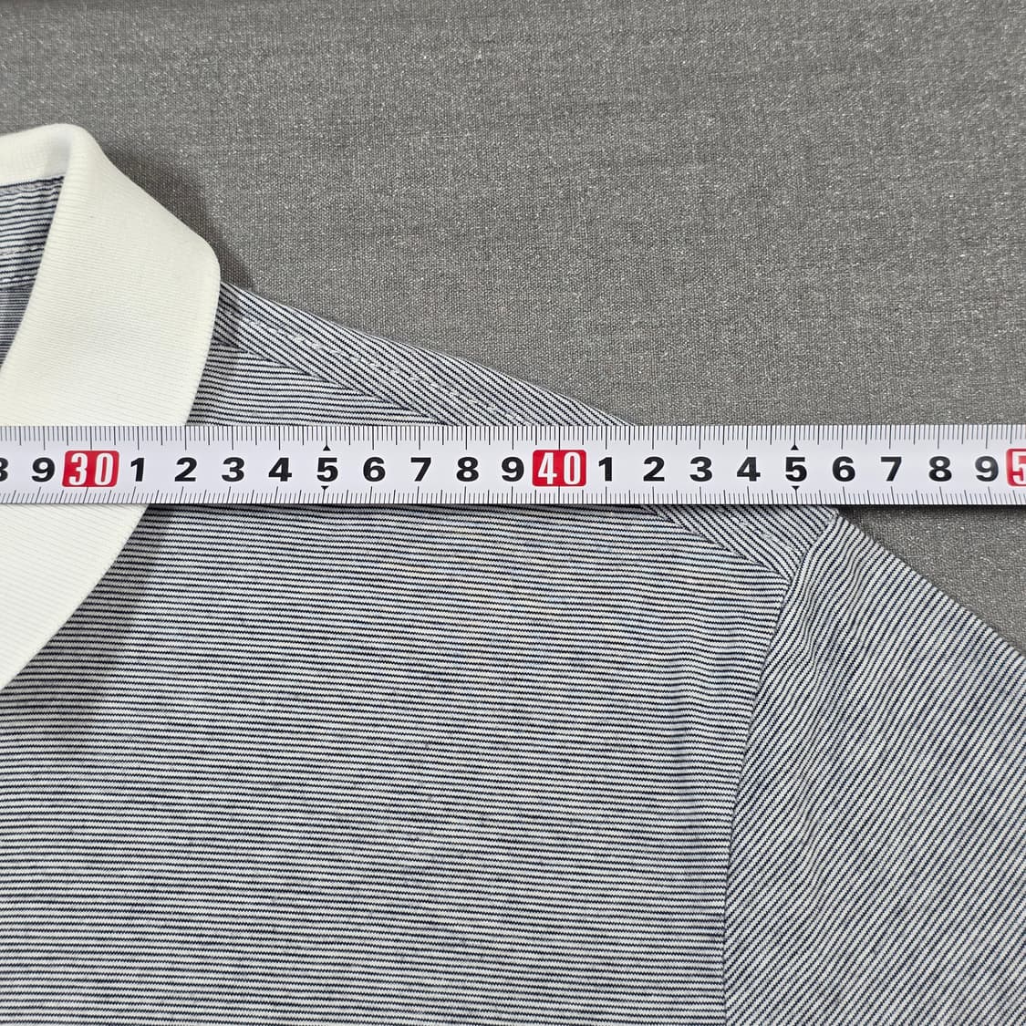 105 헤지스 스트라이프 반팔 카라티 상품이미지5