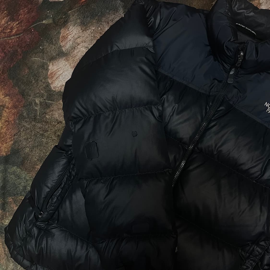 노스페이스 700 눕시 블랙숏패딩 95  상품이미지3