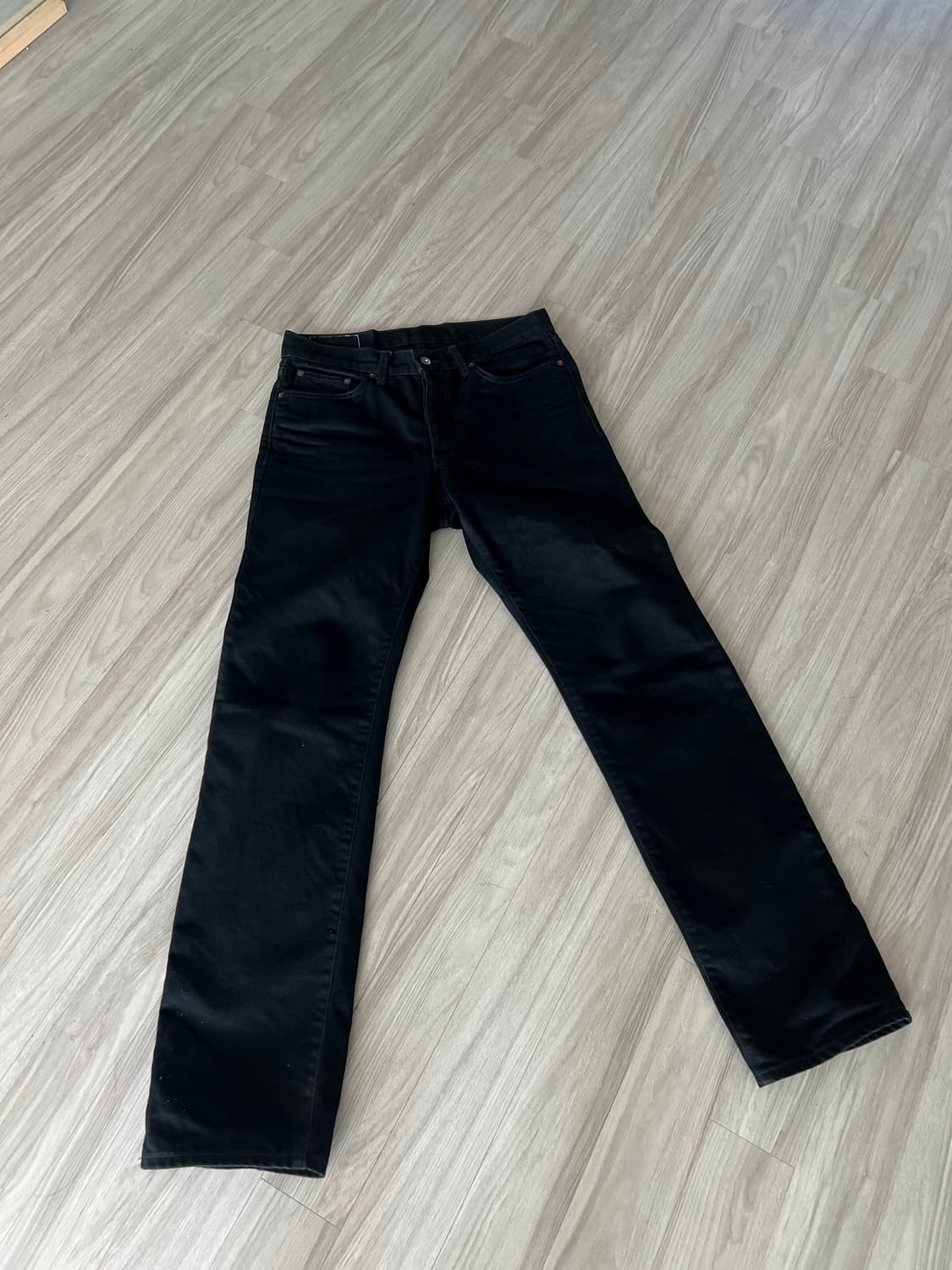 HTAE 1947 Cinch Back Raven Black Straigh 상품이미지4