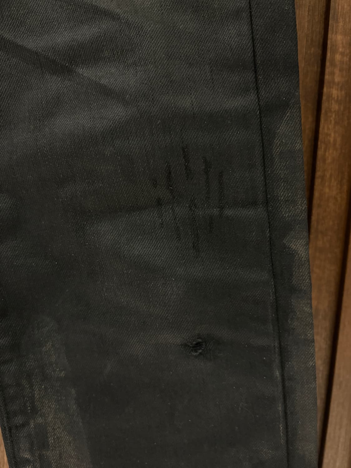 Dior Homme S/S07 Graphite Coated Denim 상품이미지4