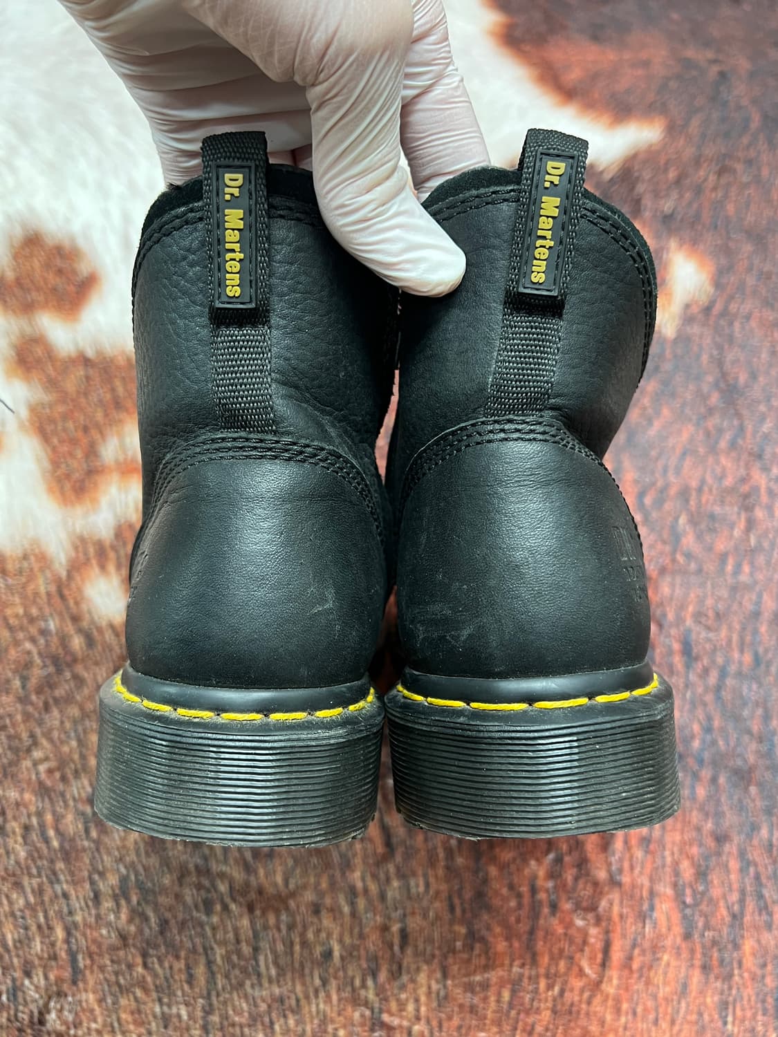 [240] 닥터마틴 스틸토 세이프티 첼시부츠 블랙 상품이미지4