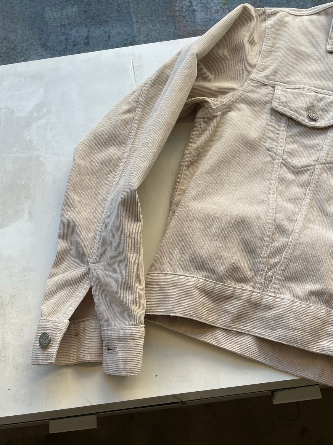 90‘s POLO 3rd trucker jacket L 폴로 트러커자켓  상품이미지10