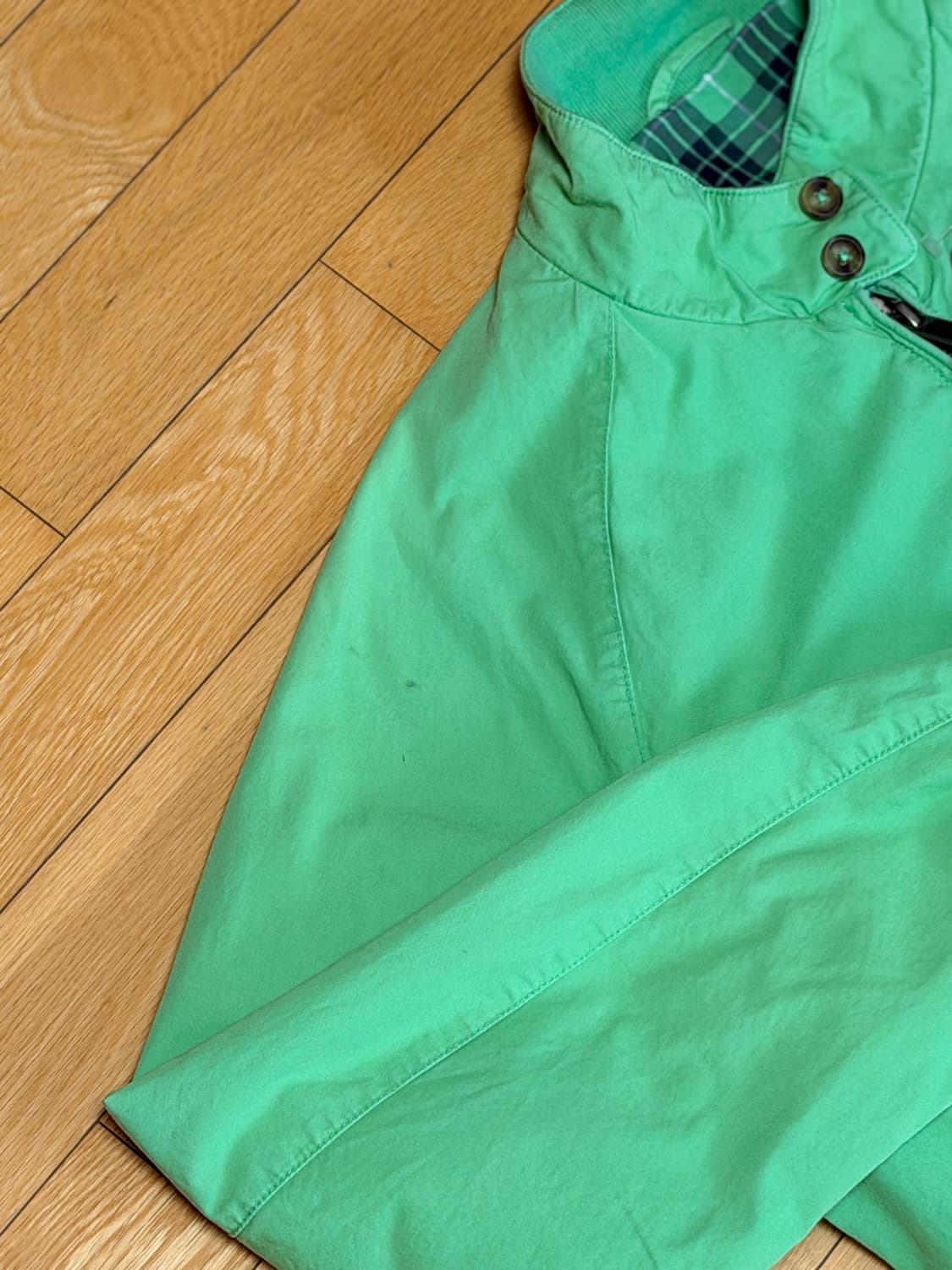 바라쿠타 해링턴 자켓 민트 상품이미지2