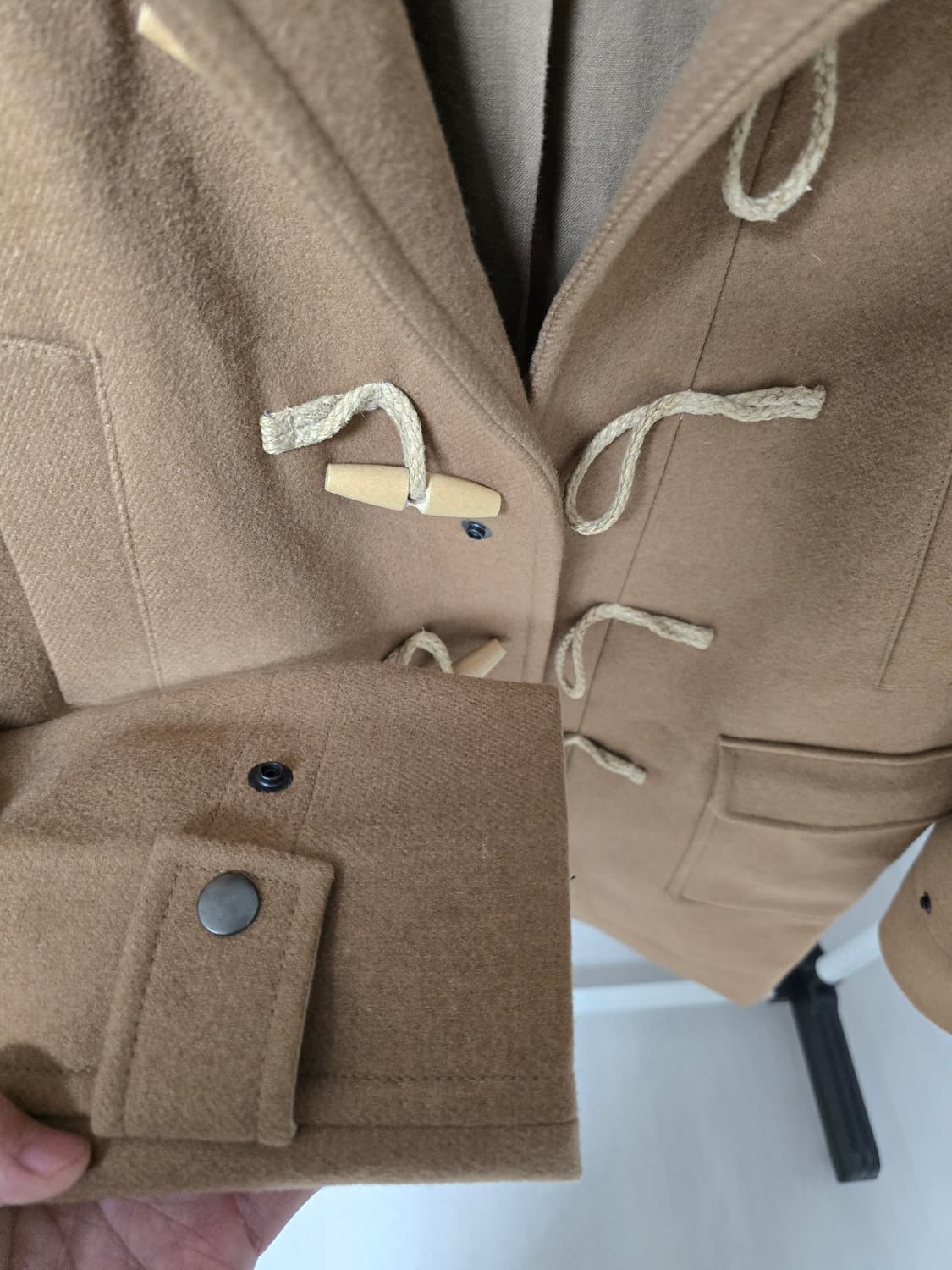 커버낫 떡볶이코트 XL 베이지 상품이미지4