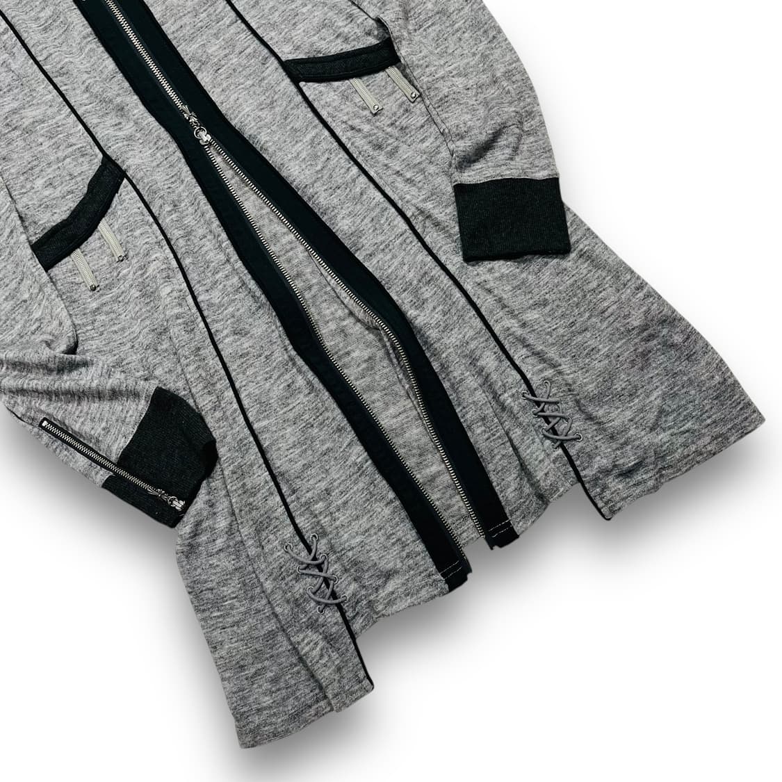 Ozz Croce Punk Stud Tribal Dress Jacket 상품이미지4