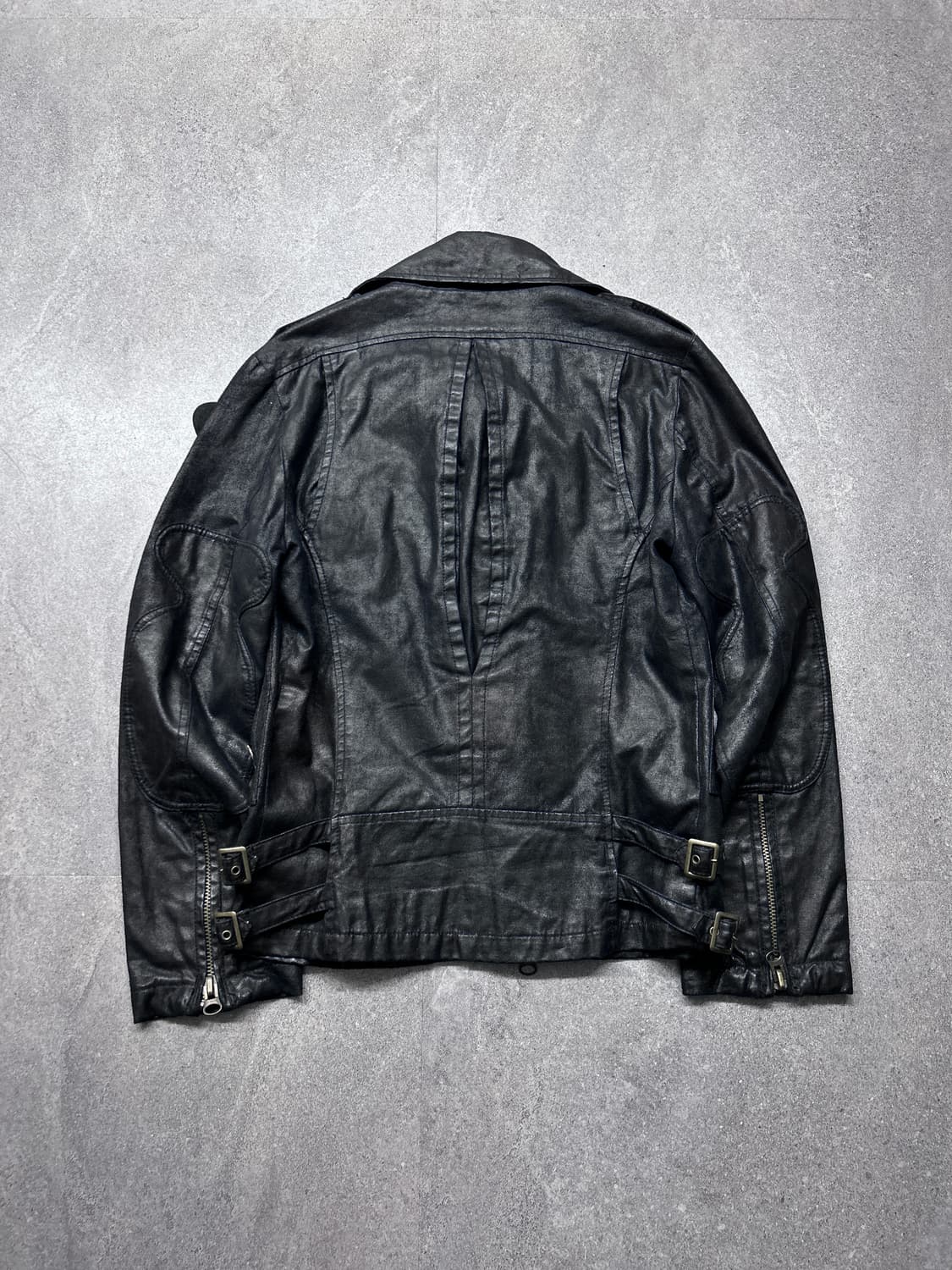 00’s JPN 코팅 바이커 자켓 상품이미지6