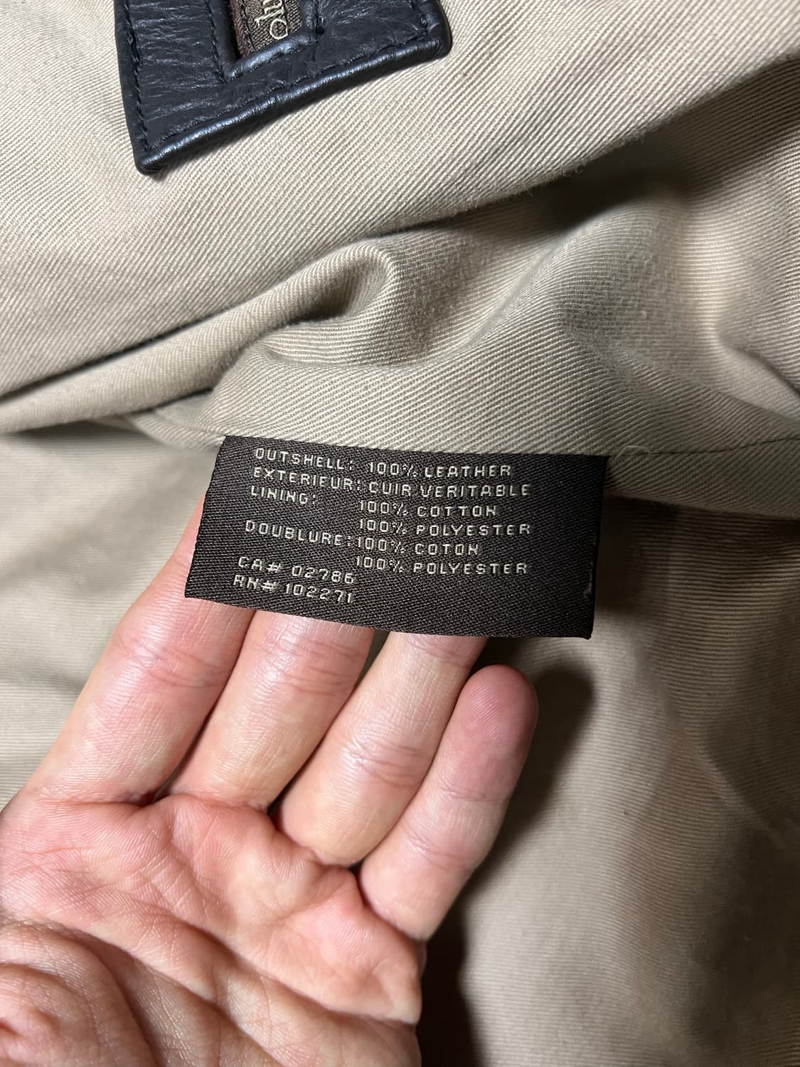 Coulmbia Leather bomber jacket XL 상품이미지6