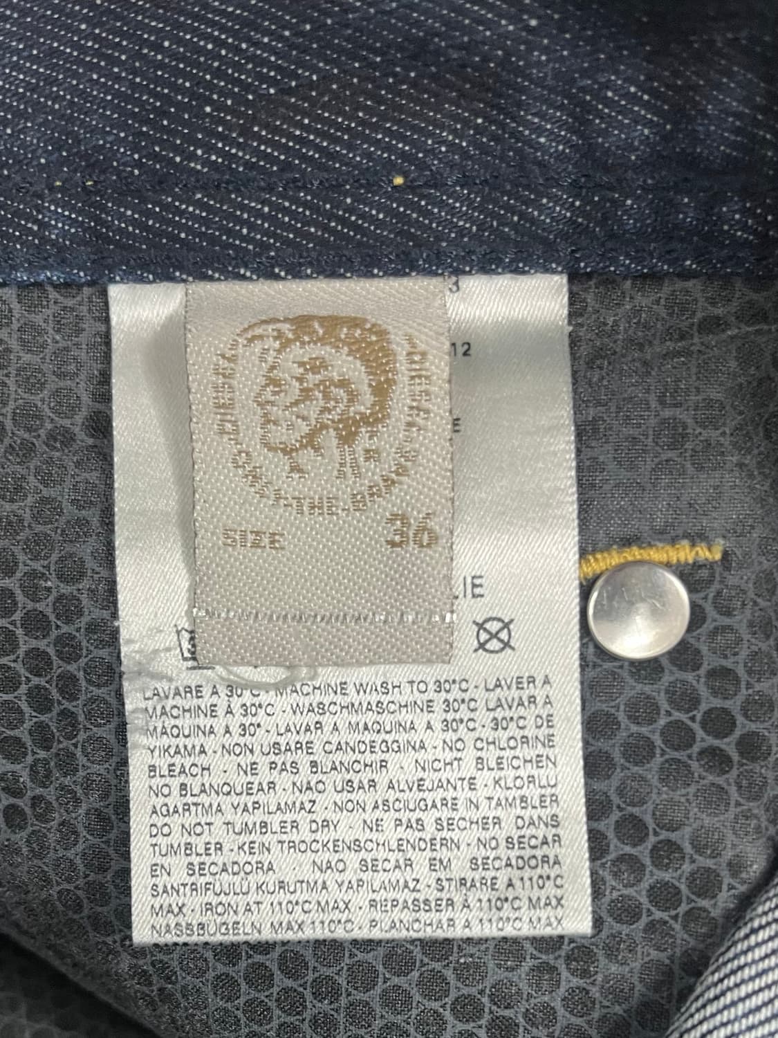 디젤 X 아디다스 콜라보 데님 빅사이즈 상품이미지9