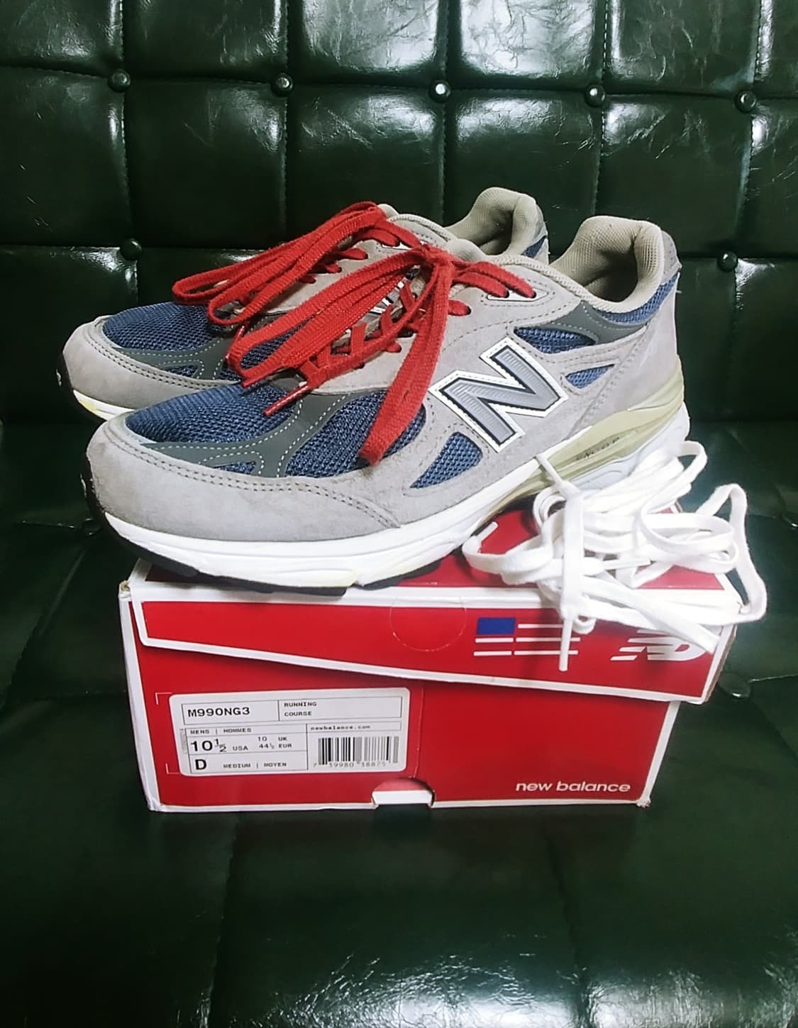 285) 뉴발란스 990v3 NG3 상품이미지4