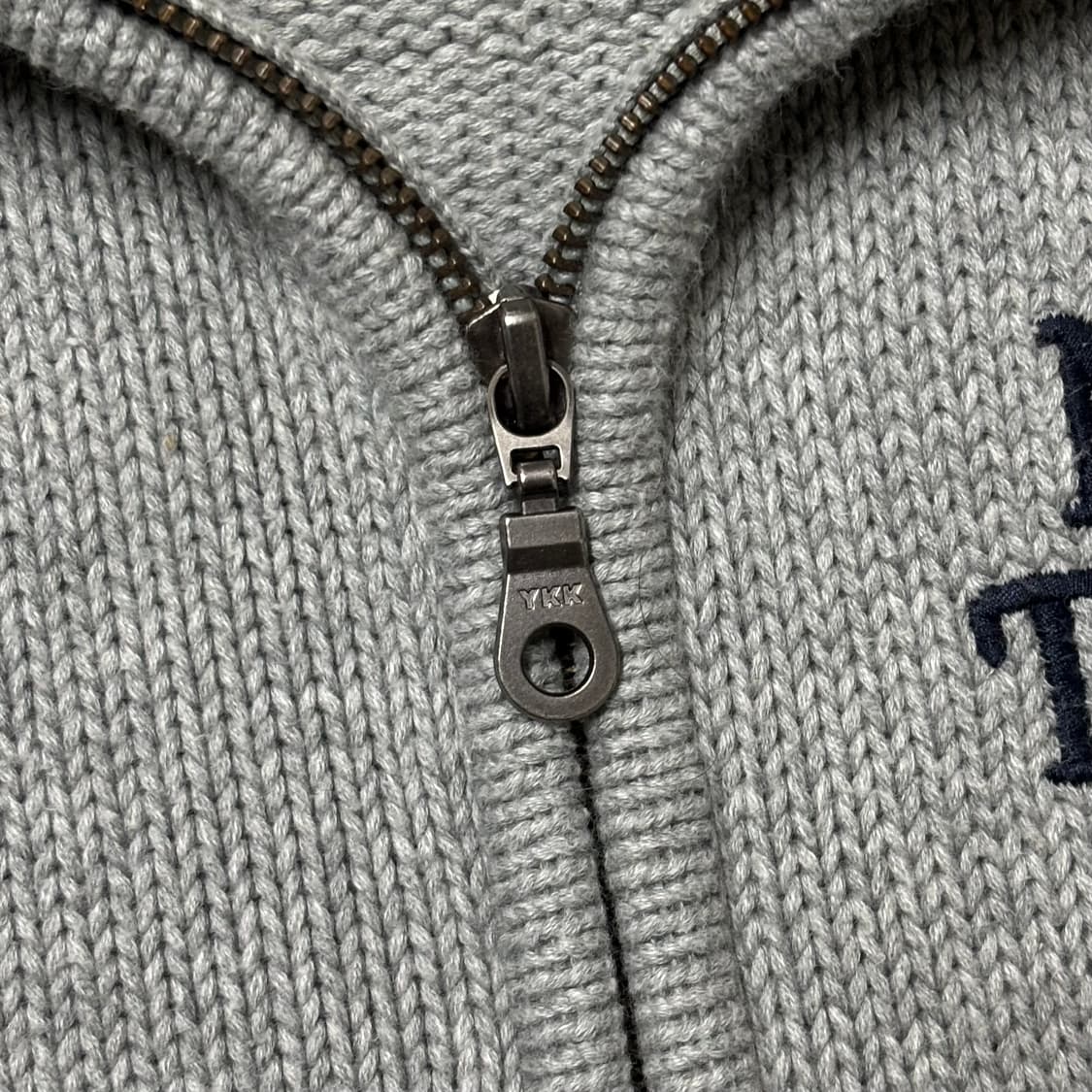 Avirex 아비렉스 성조기 니트 집업 상품이미지6