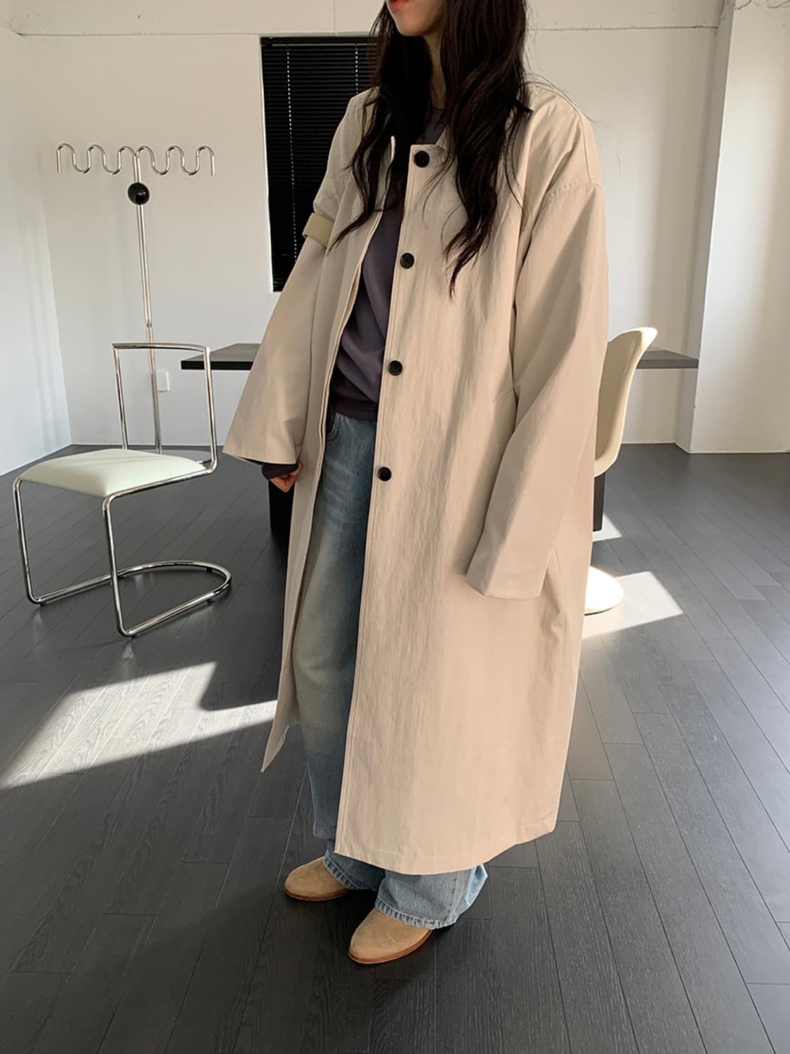 메이비베이비 Darby Trench Coat 판매가 106000 상품이미지5