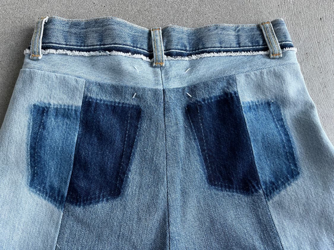 (새상품) 메종 마르지엘라 컨트라스 패널 스트레이트 진 상품이미지6