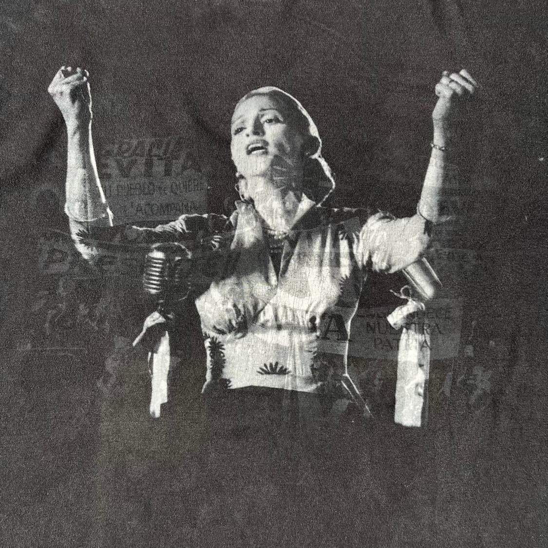빈티지 Evita 1996 마돈나 반팔티 상품이미지1