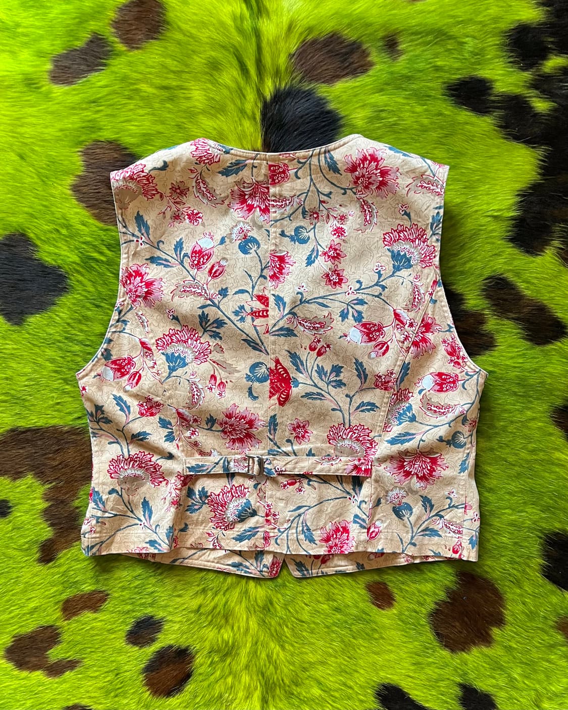 1990s HIROKO KOSHINO Old Floral Vest JK 상품이미지8