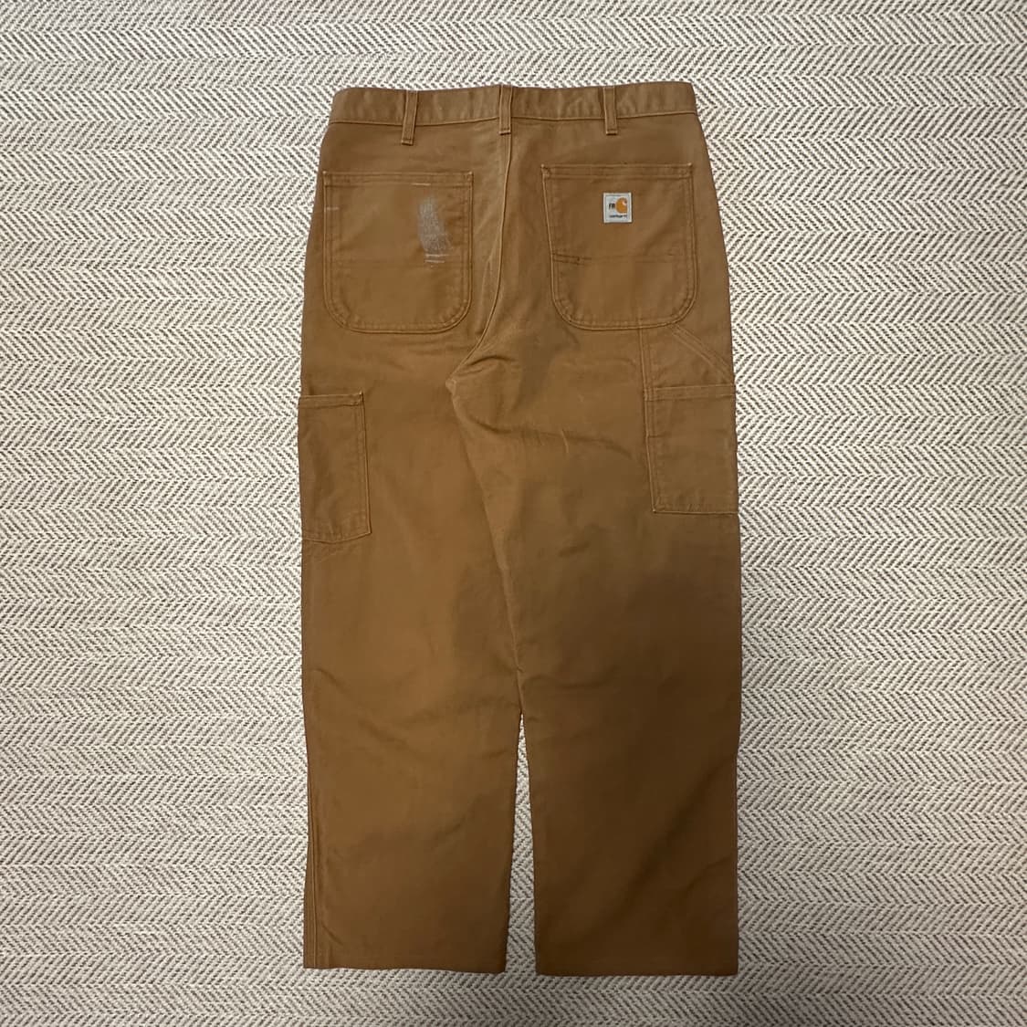 CARHARTT carpenter pants painting brown 상품이미지2