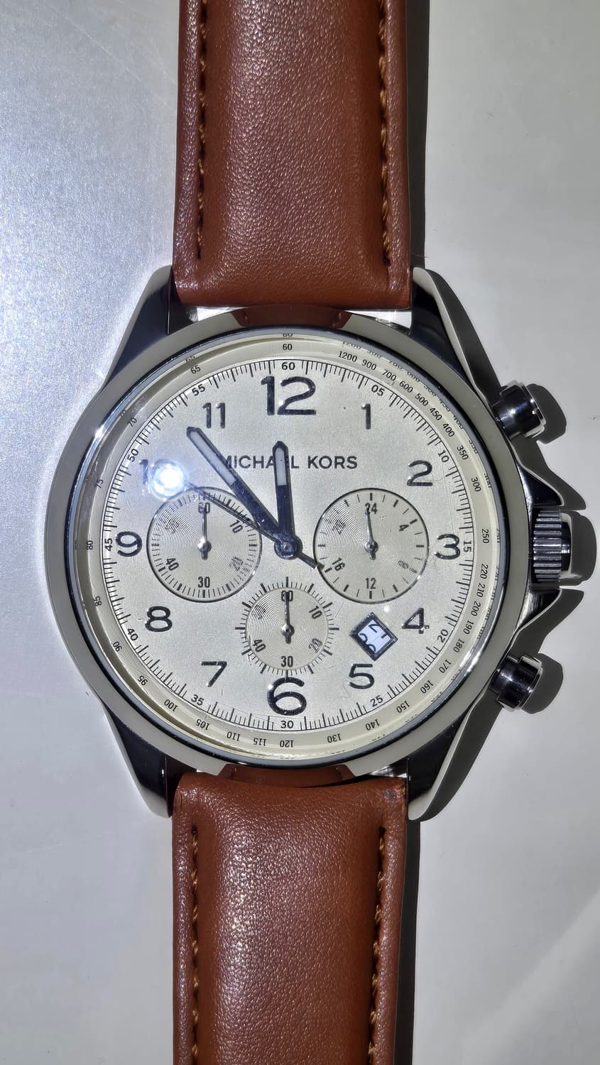 마이클 코어스 크로노그래프, 타키미터 베젤 남성시계 상품이미지3