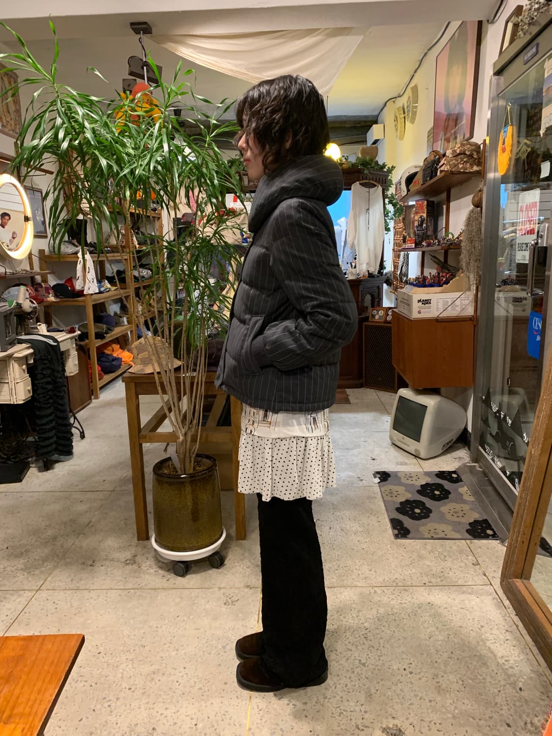 빔즈하트 하이카라 스트라이프패딩 상품이미지3