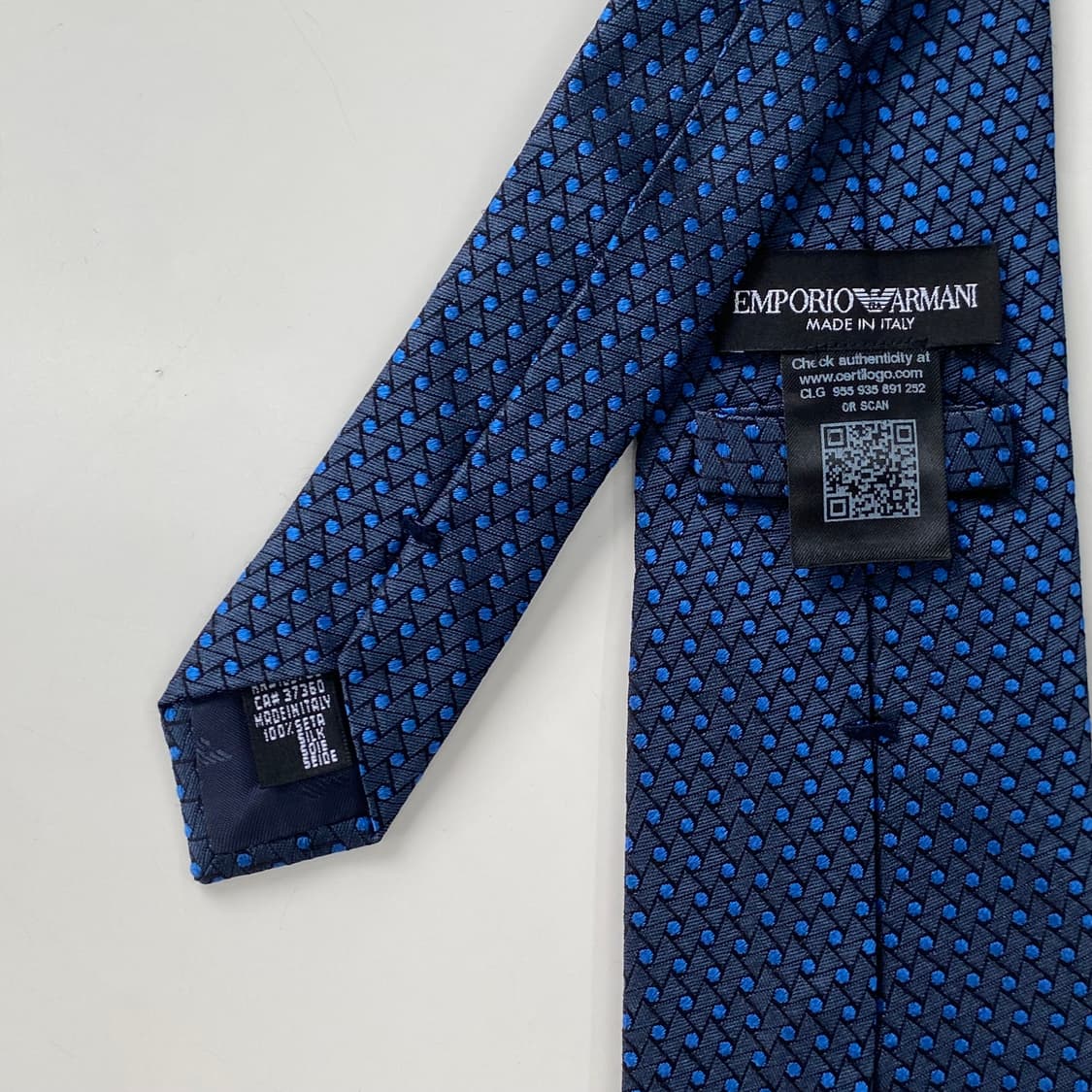 신형 엠포리오 알마니 명품 정품 넥타이(ARMANI) 8.3cm 상품이미지6