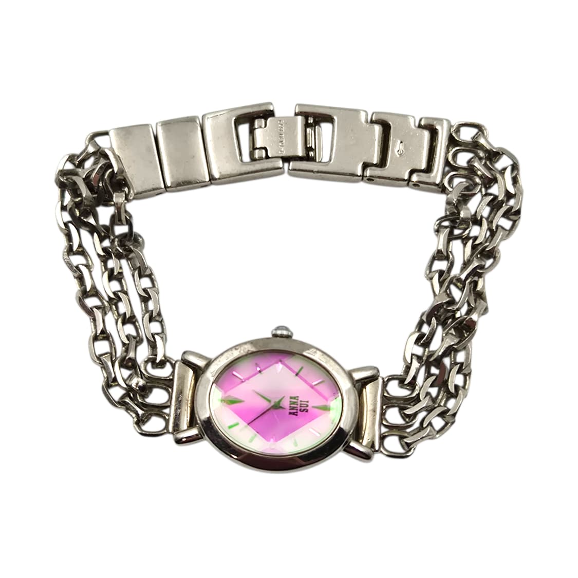 04s 안나수이 크리스탈 오로라 체인 손목 시계 상품이미지4