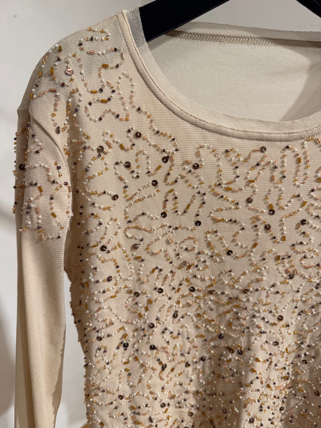 JP) Beads long sleeve 상품이미지1