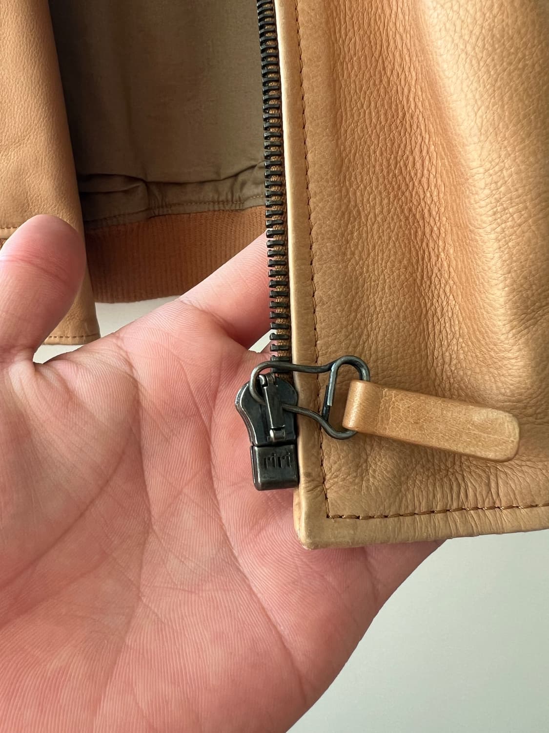 Dunhill Vintage Leather Jacket 상품이미지5