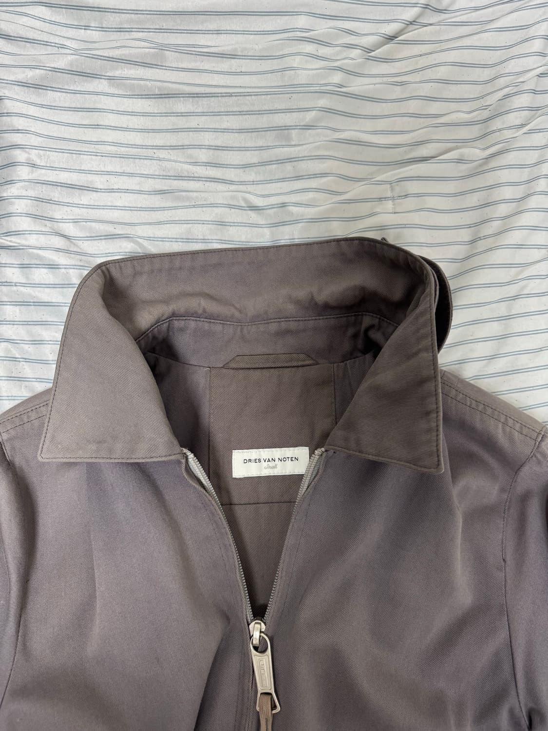 [S] 드리스반노튼 07SS 런웨이 피스 탱커 자켓 상품이미지8