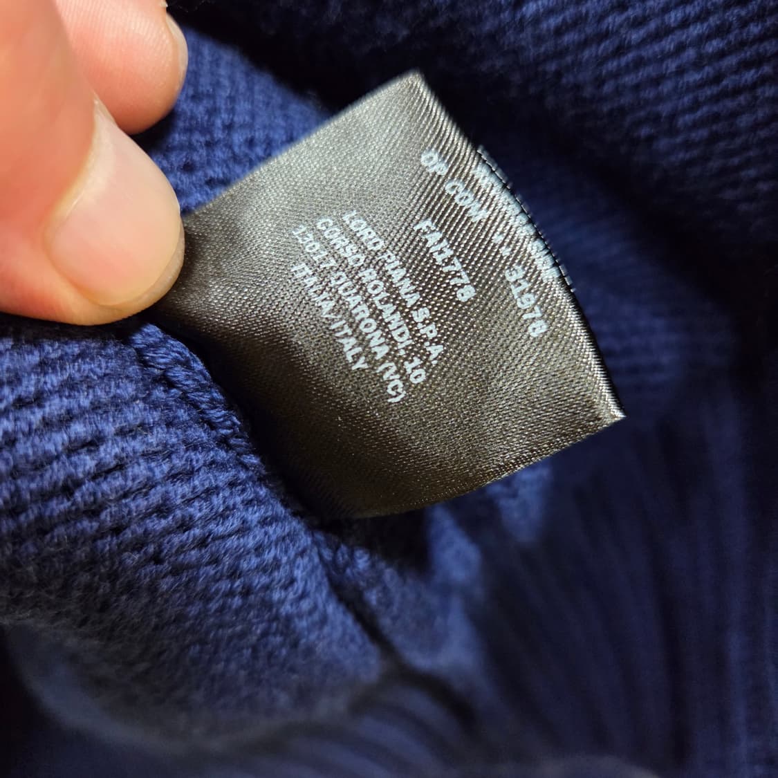 로로피아나 풀오버 니트 상품이미지7