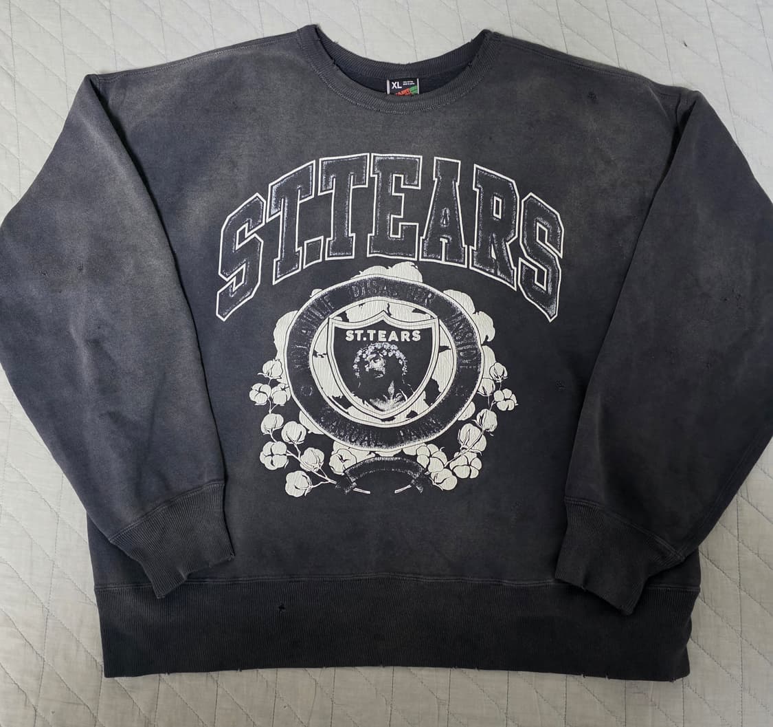 [XL] 세인트미카엘 데님티어스 ST. TEARS 지저스 스웻 상품이미지1