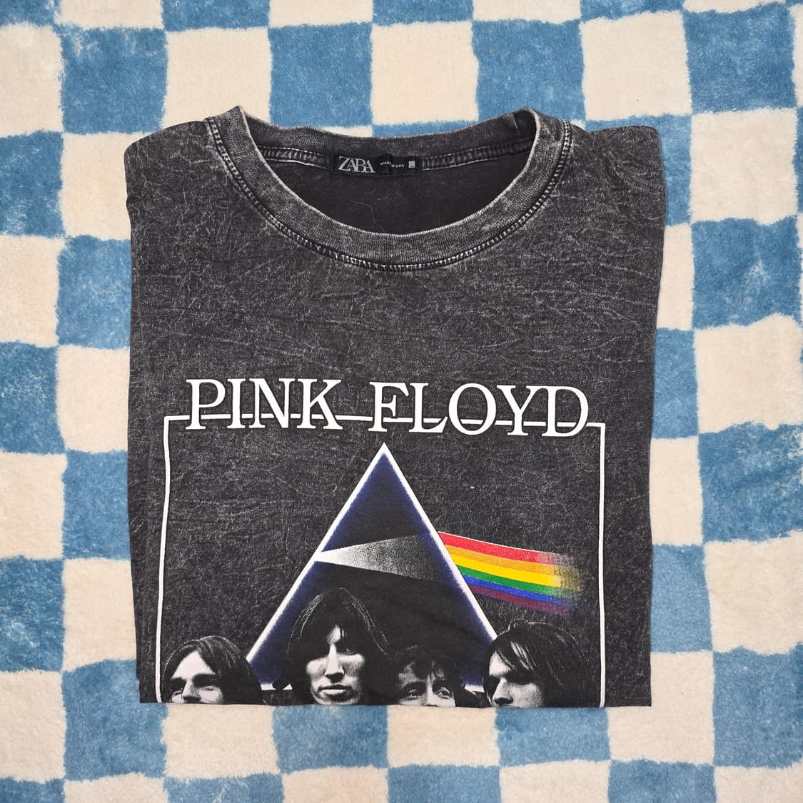 자라 PINK FLOYD 피그먼트 다잉 티셔츠 상품이미지3