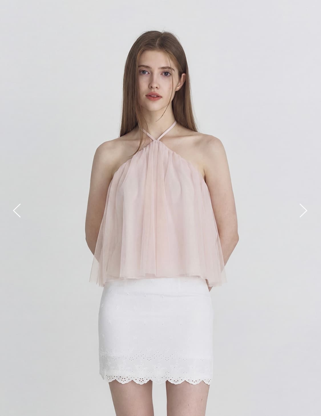 [새상품] 낫유어로즈 탑 상품이미지1