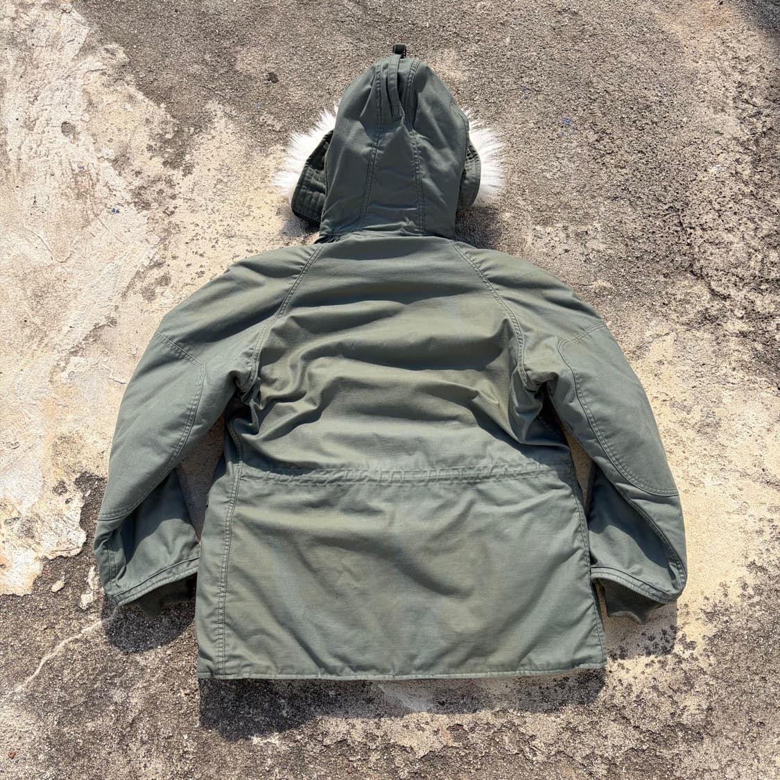 00s USA 미군 오리지널 N-3B 익스트림 파카 M 상품이미지9