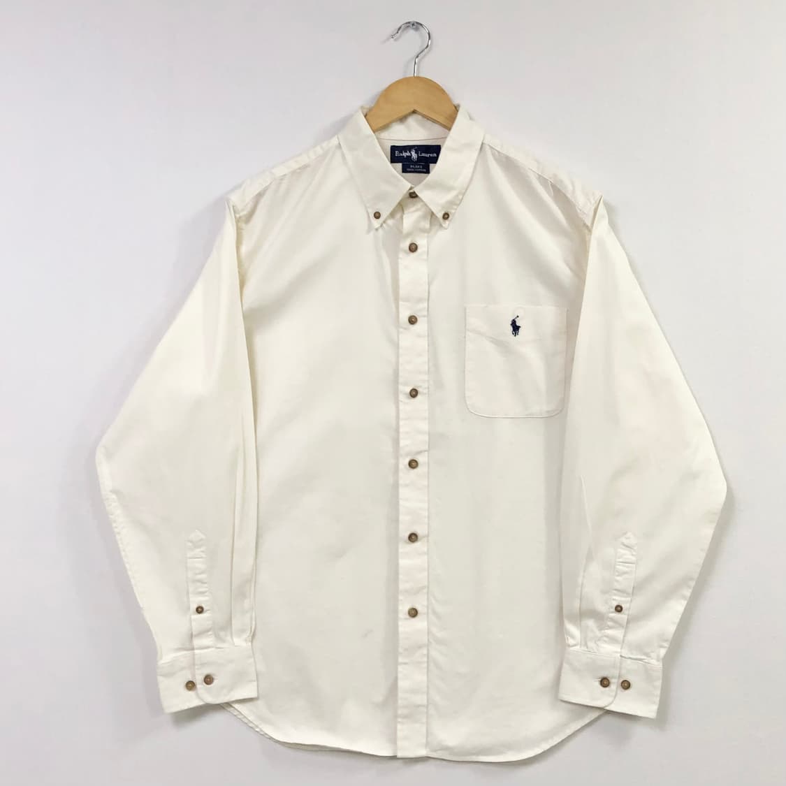 XL 폴로 솔리드코튼 셔츠cl 상품이미지2