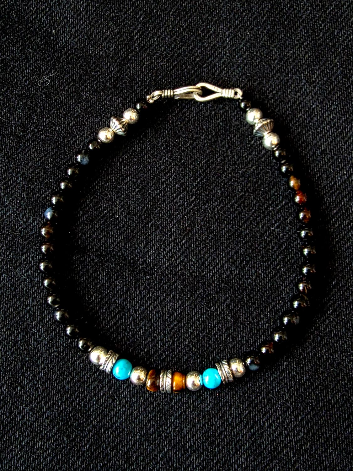 3Cross  silver925 black 3wing bracelet 상품이미지2