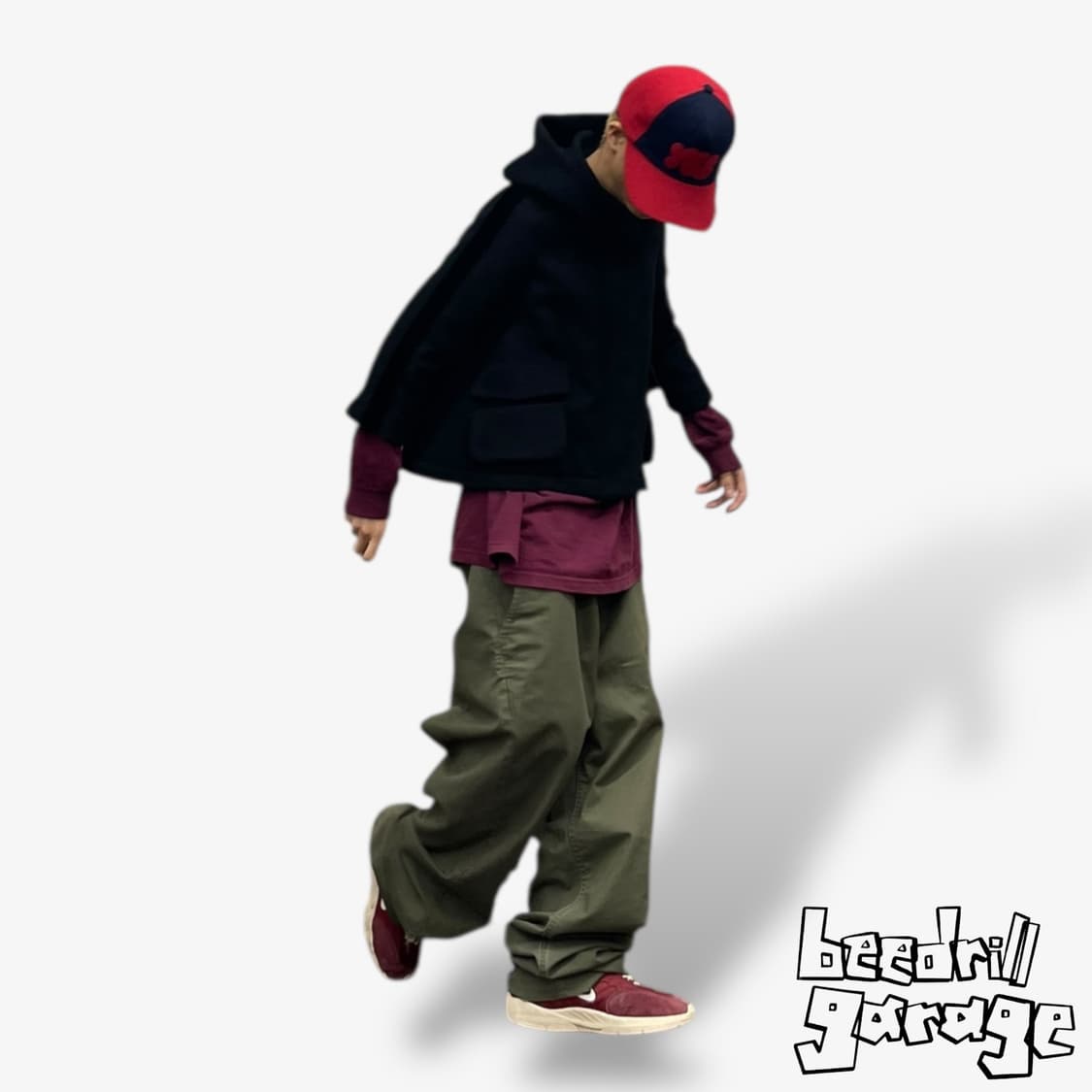 손정완 후드 케이프 코트 상품이미지1