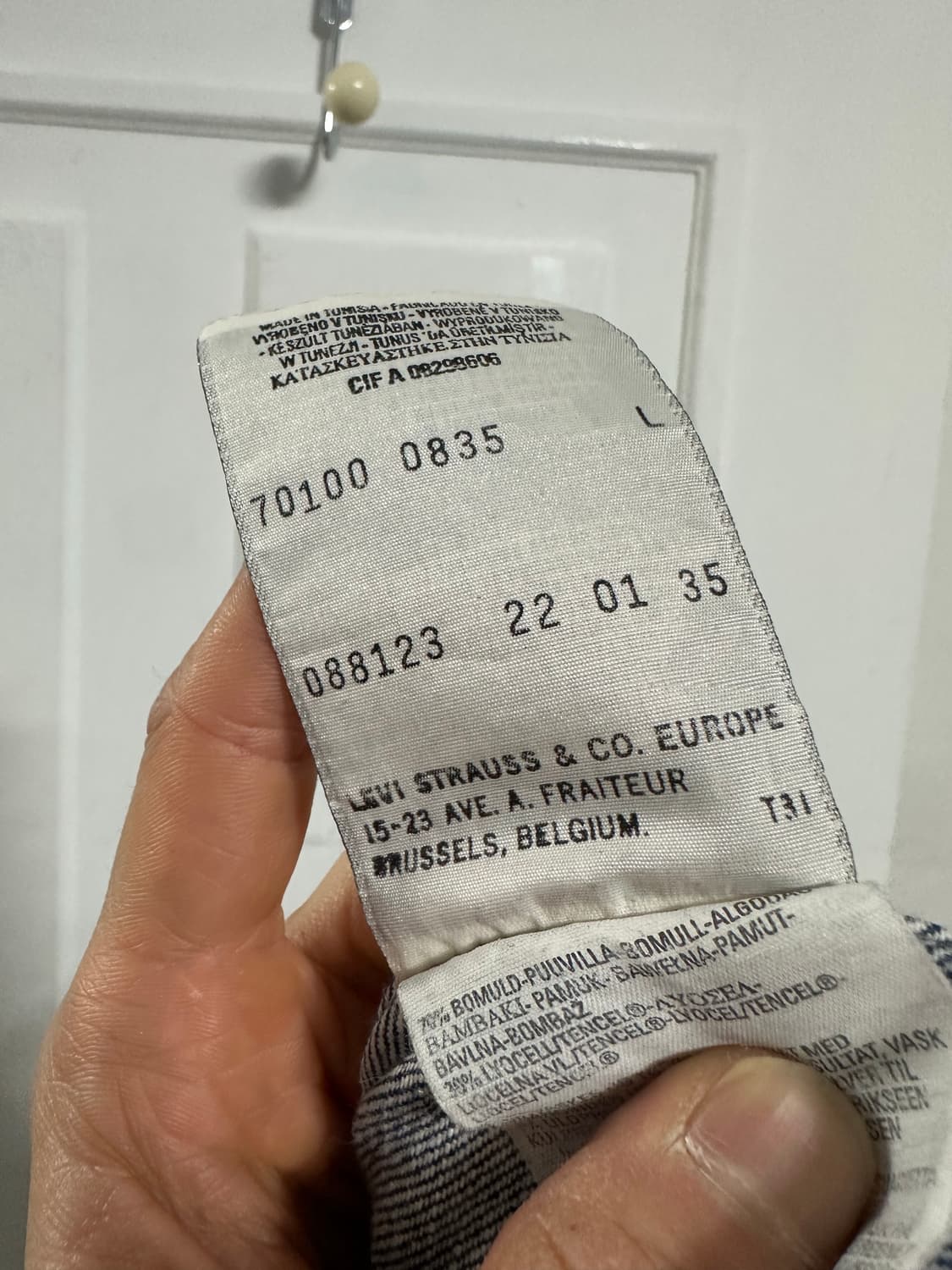 리바이스 엔지니어드 데님 자켓 상품이미지5