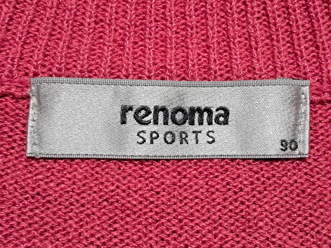 레노마 여성 니트 집업 조끼 90 상품이미지5