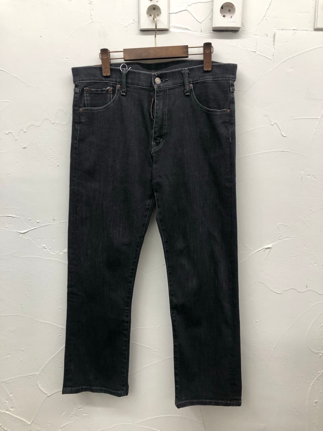 maruni jeans 흑청 데님 팬츠 상품이미지1
