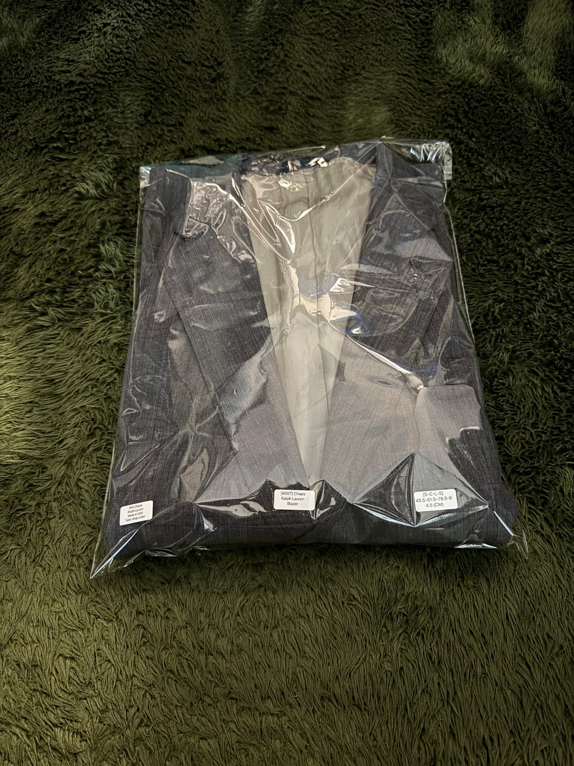 90s VTG 챕스 랄프로렌 샵오더 블레이저 자켓 상품이미지10