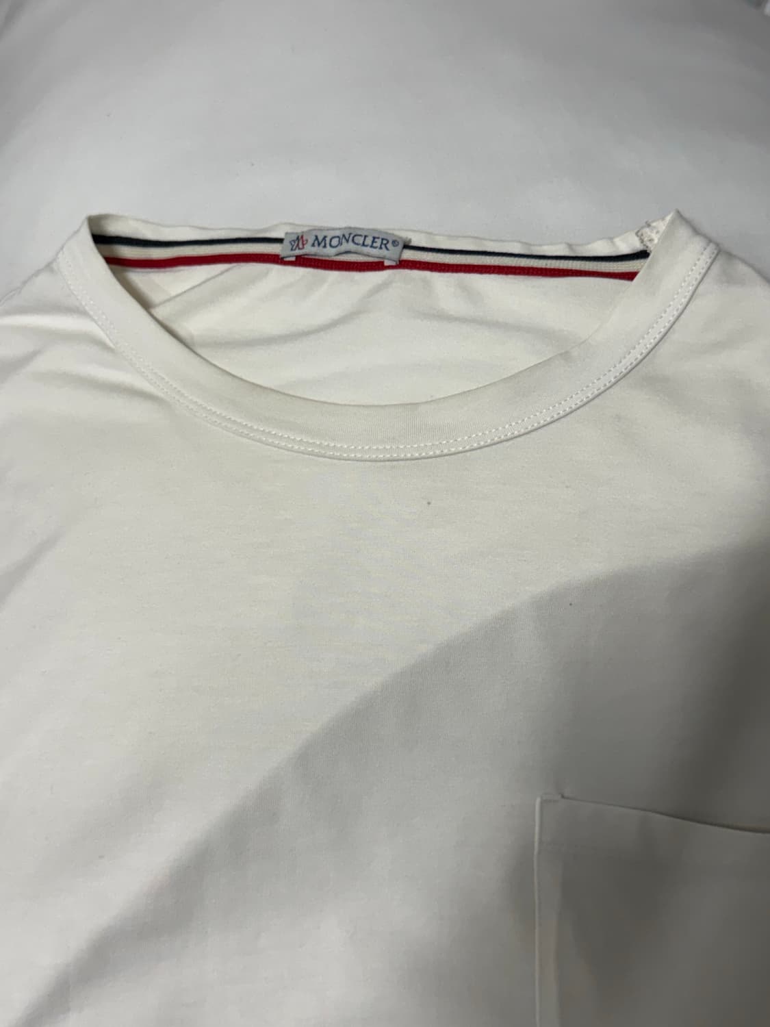 MONCLER 몽클레어 패치 로고 반팔 XL 상품이미지6