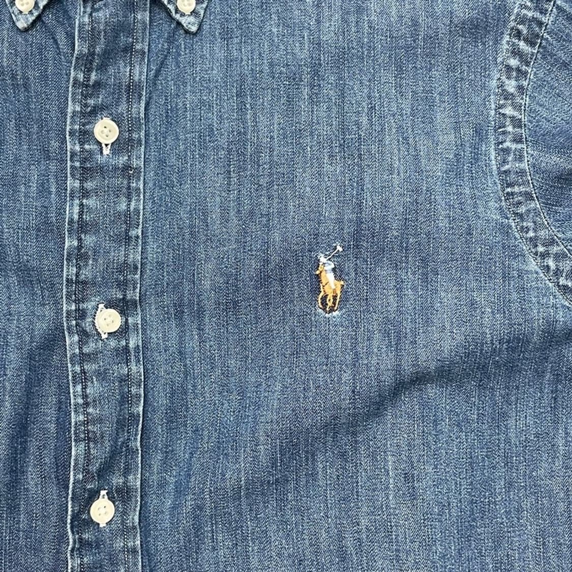 POLO RALPH LAUREN 데님셔츠 M 상품이미지2