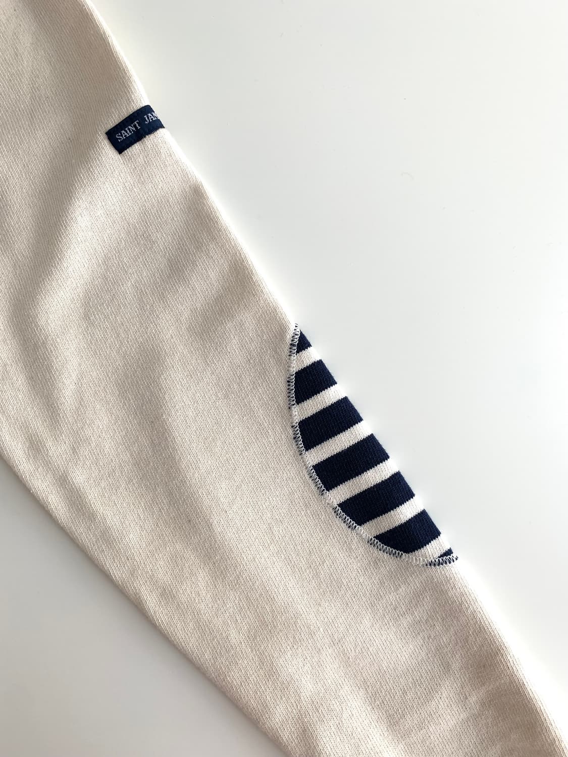 Saint james 길도 엘보 패치 아이보리 상품이미지4