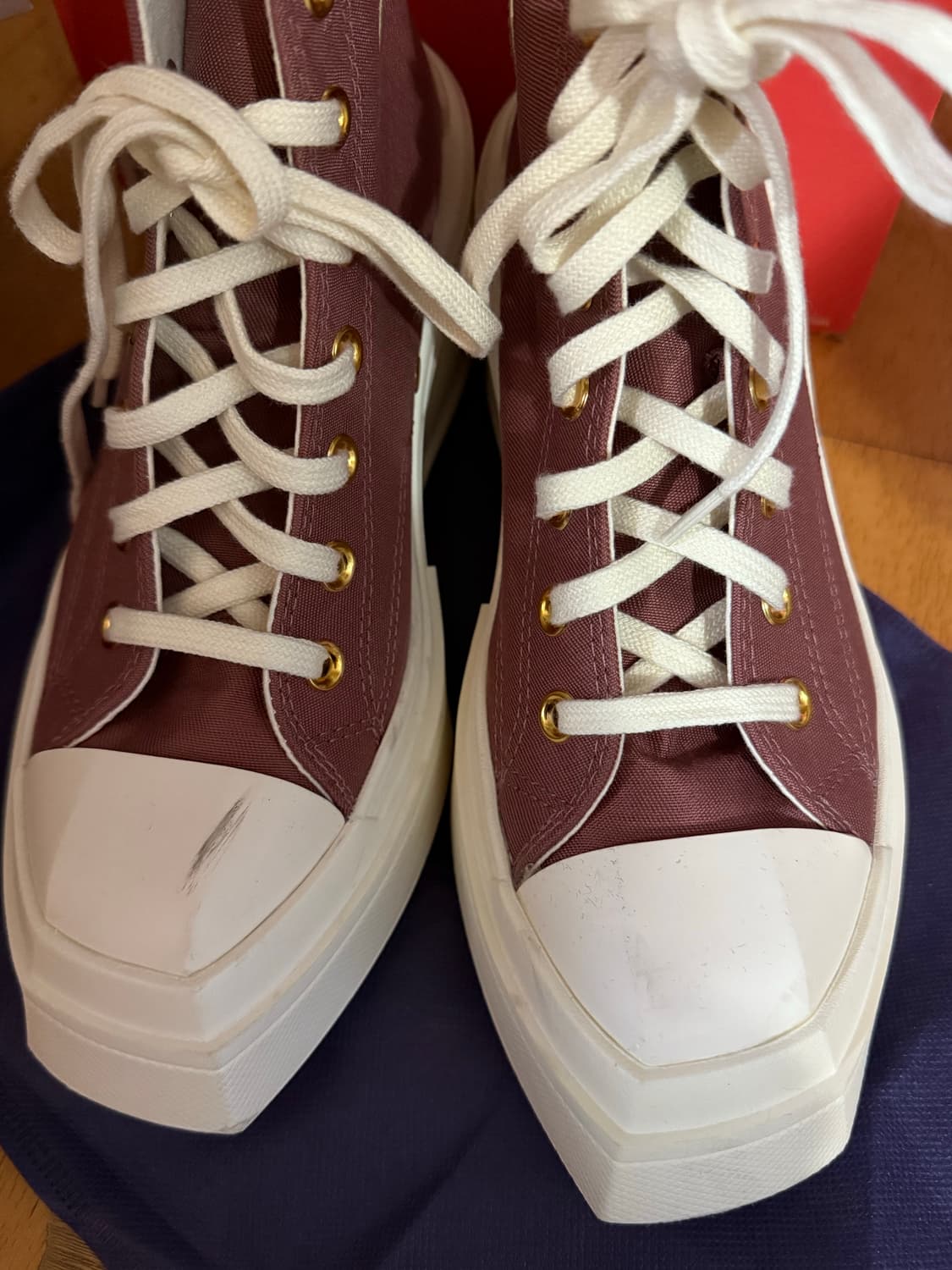 컨버스  척 70 디럭스 웨지 하이 스니커즈 상품이미지10