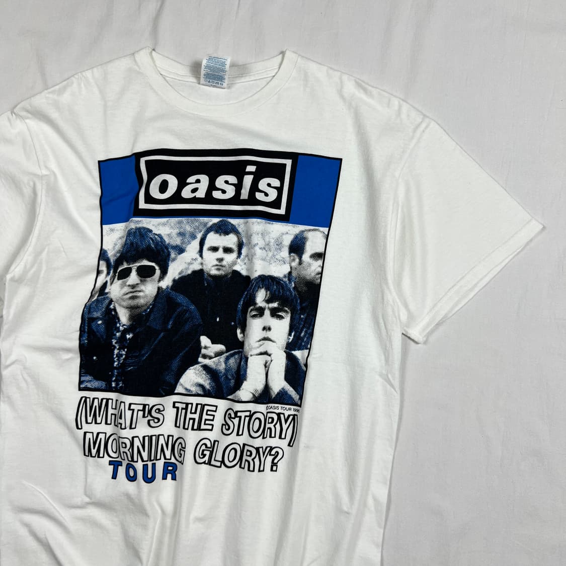 00‘s 오아시스 oasis 밴드 프린트 반팔티 상품이미지2