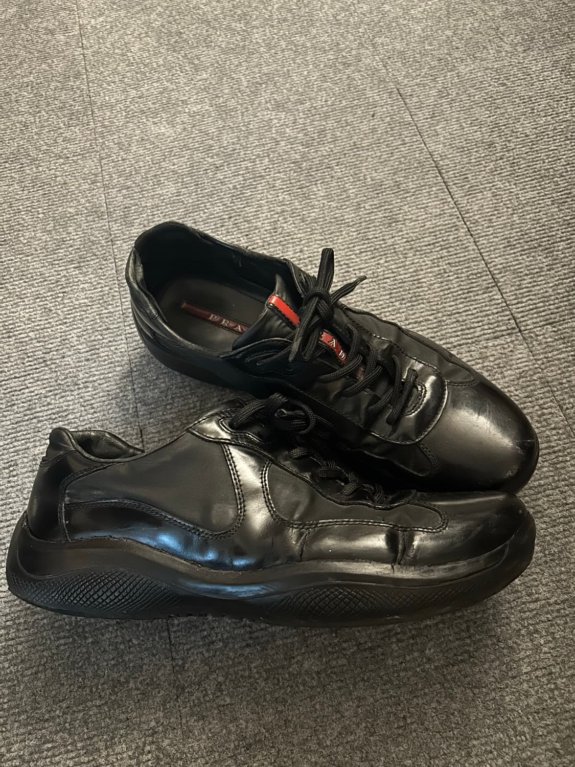prada 스포츠 아메리카컵 나일론 블랙 8 (270~275) 상품이미지1