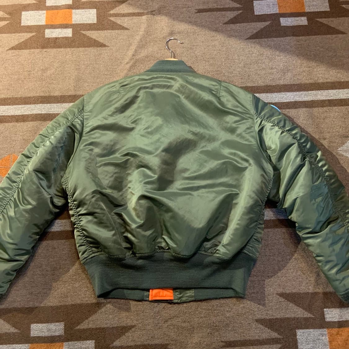 알파 MA-1 탑건 에디션 플라이트 자켓 M 100~105 상품이미지6
