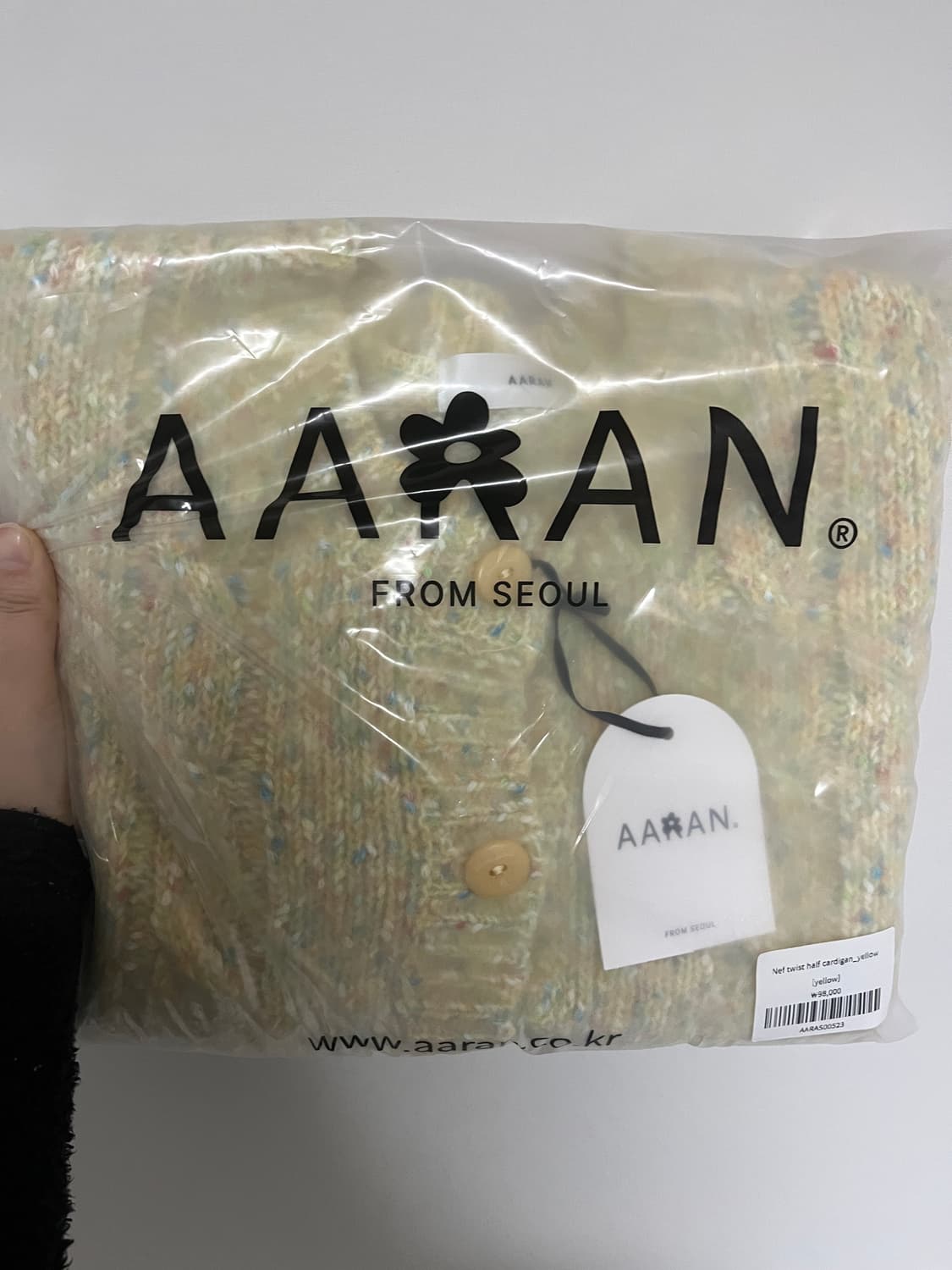 (어랜) 하프 트위스트 하프 가디건 상품이미지2