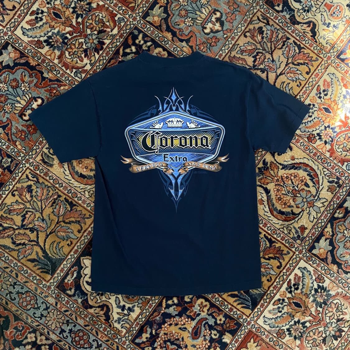 🌊USA made corona half-sleeve promo Tee 상품이미지2