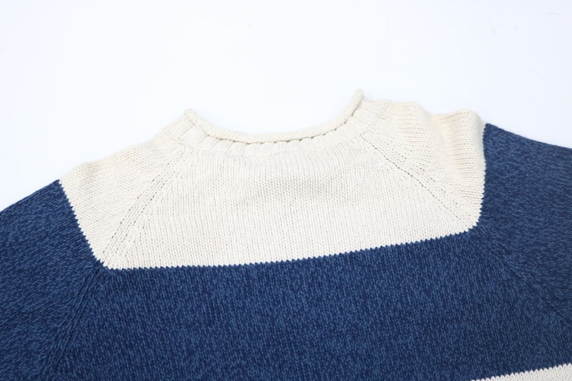 에디바우어 빈티지 굵은 스트라이프 코튼 니트 상품이미지7