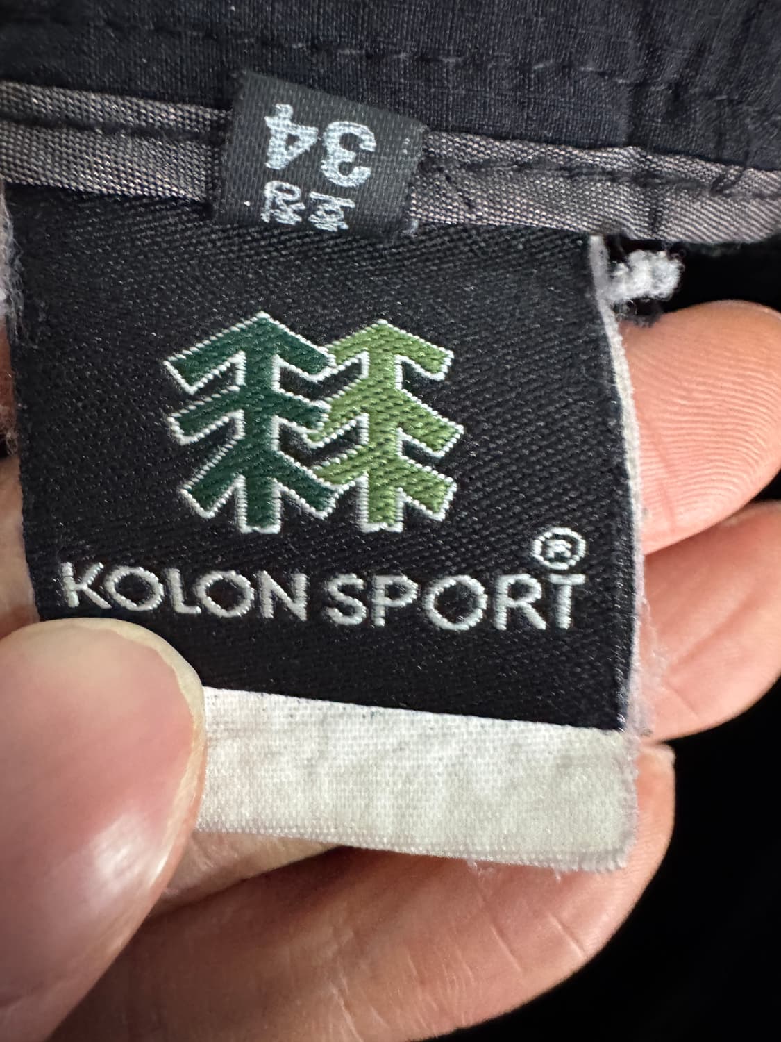 코오롱스포츠 등산 가벼운 나일론 팬츠 32.2인치 상품이미지3