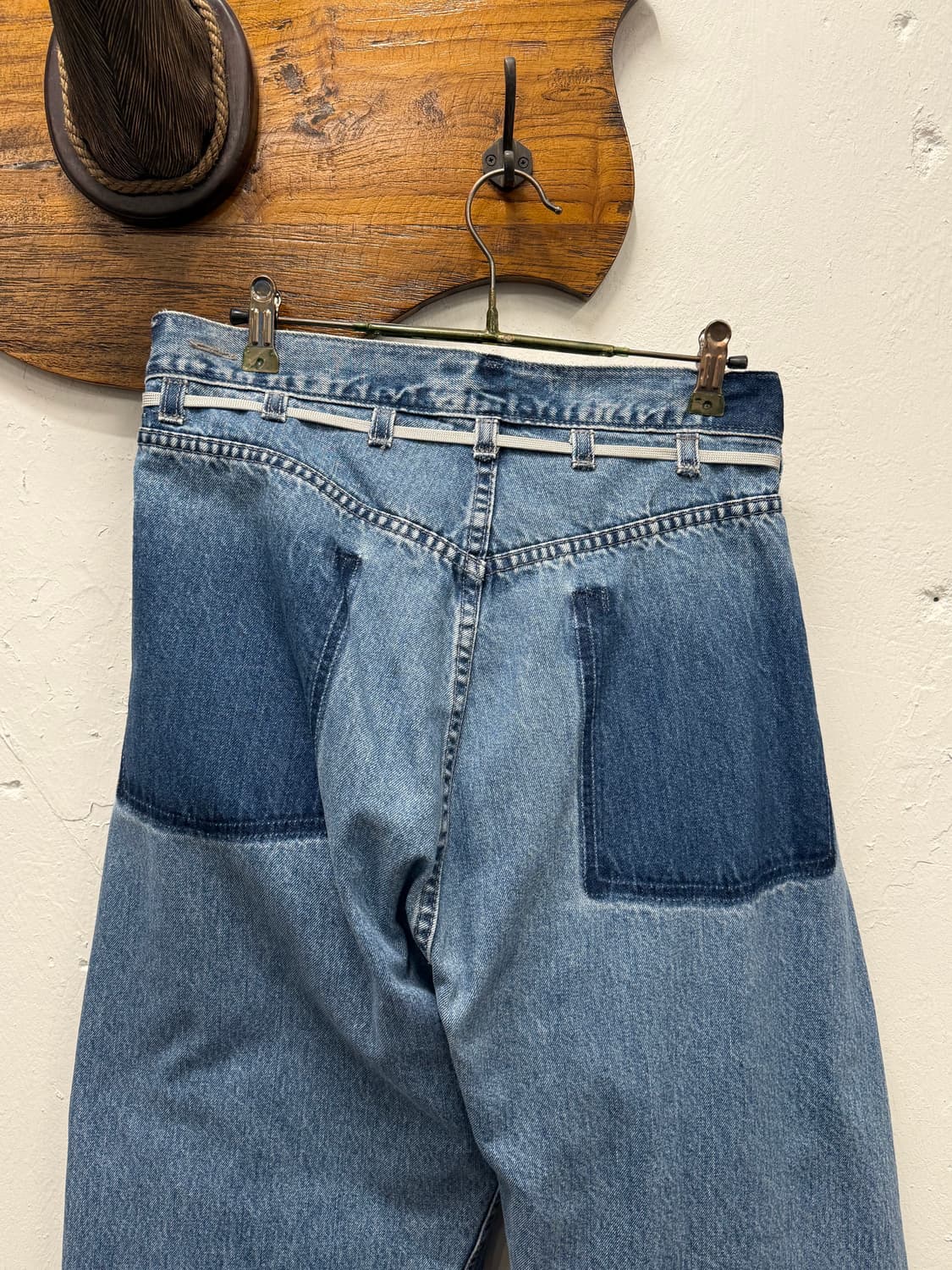 29) Maison Eureka Reworked Denim Pants 상품이미지5